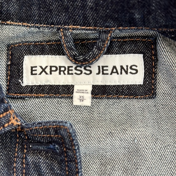 Dark denim jean jacket - Picture 2 of 4